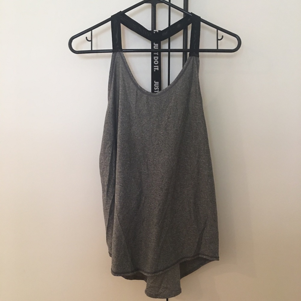 NIKE DRY FIT TOP WOMEN TANK GREY M - LIKE NEW!